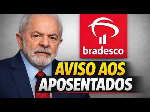 BRADESCO ENVIOU NOVO AVISO PARA TODOS APOSENTADOS CONTA CORRENTE OU POUPANÇA EM 2026