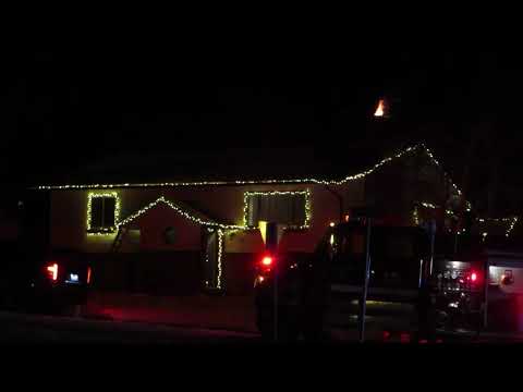 Rare footage of a Chimney fire