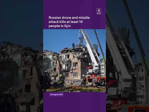 Russia launches 'massive' attack on Kyiv