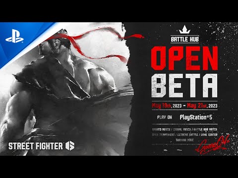 Street Fighter 6 - Open Beta Announce Trailer | PS5 Games