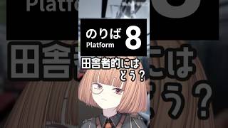 のりばより列車が異常な #8番のりば #8番出口   【 maŸUko / #Vtuber #Shorts 】