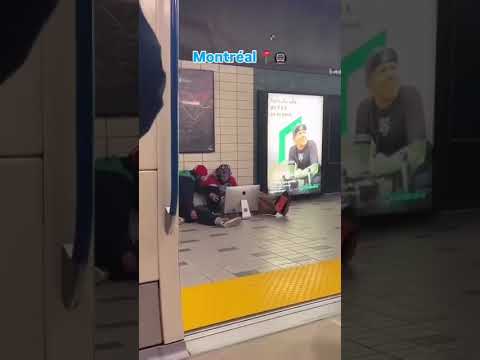 The things you see in the Montréal Metro 🚇 😂