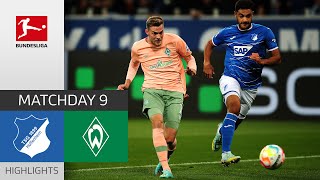 TSG Hoffenheim — Werder Bremen 1-2 | Highlights | Matchday 9 – Bundesliga 2022/23