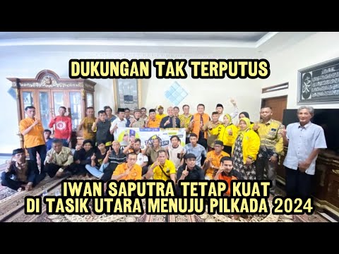 Dukungan Tak Terputus, Iwan Saputra Tetap Kuat di Tasik Utara Menuju Pilkada 2024