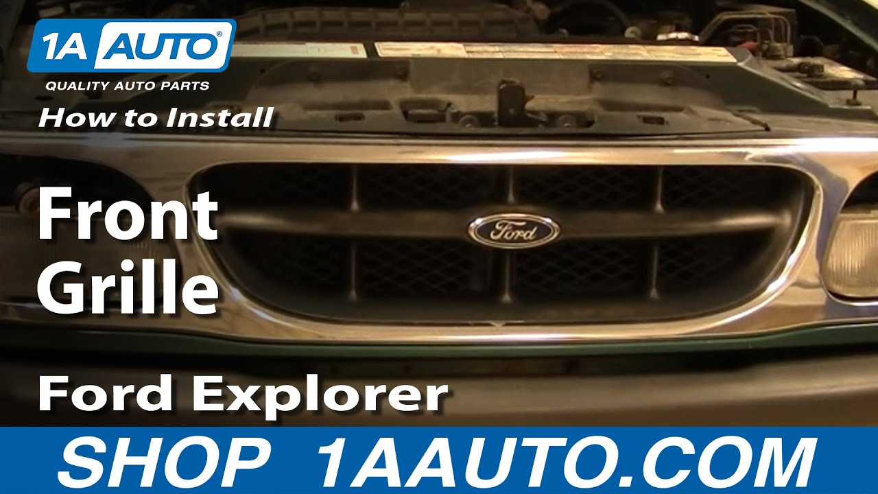 How to replace headlight bulb 2003 ford explorer #2