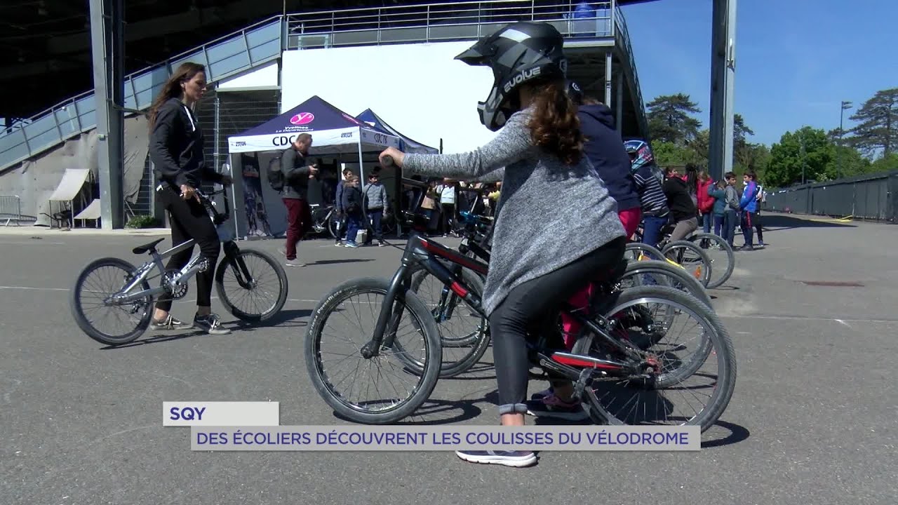 Yvelines | Sqy : des écoliers découvrent les coulisses du vélodrome