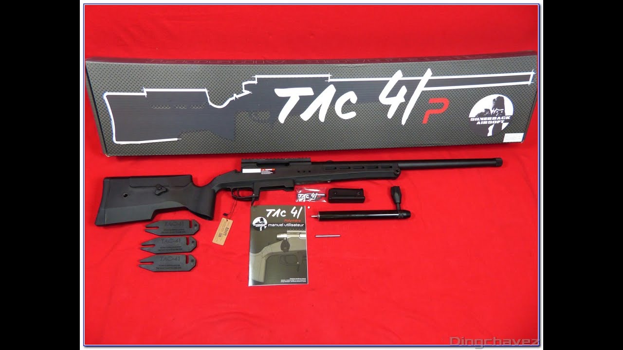 Airsoft - Silverback TAC41P shooting tests