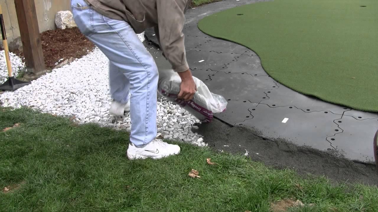 Building A Backyard Putting Green YouTube