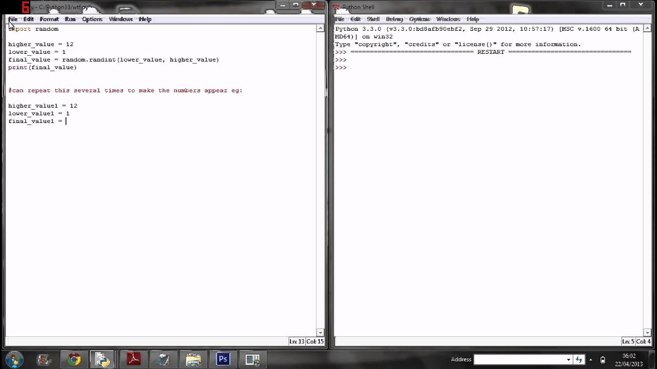 Random Number Generator In Python Example at Christopher Ardoin blog