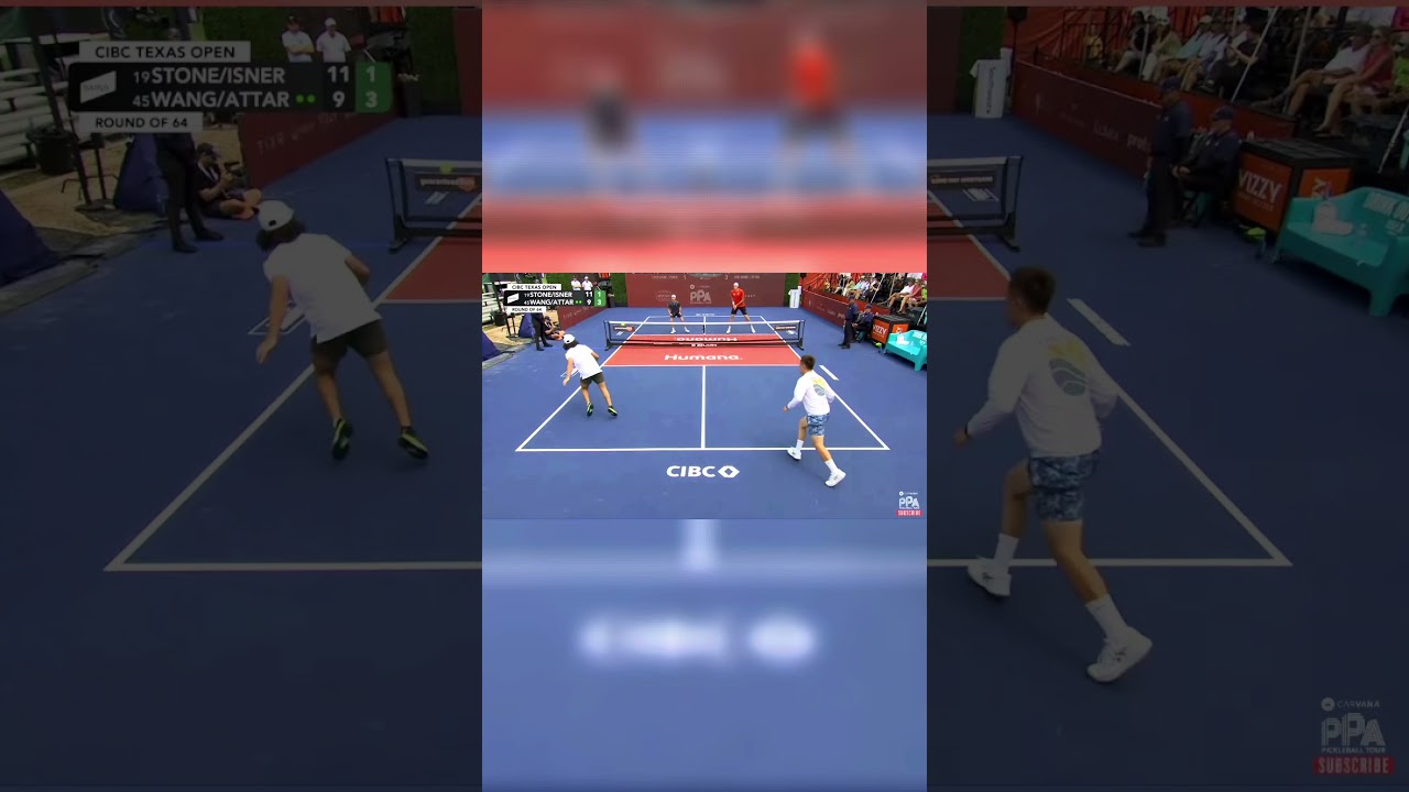 This was a beautiful point between Stone/Isner and Wang/Attar 🔥