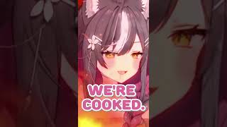 Did she cook or did she get cooked?