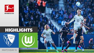 Two Goals for Wind! | VfL Bochum 1848 — VfL Wolfsburg 1-3 | Highlights | MD 6 – Bundesliga 2024/25