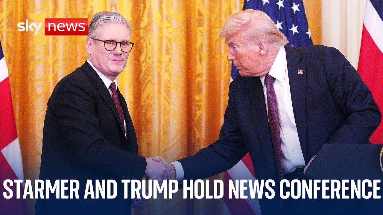 Trump and Starmer hold news conference at the White House