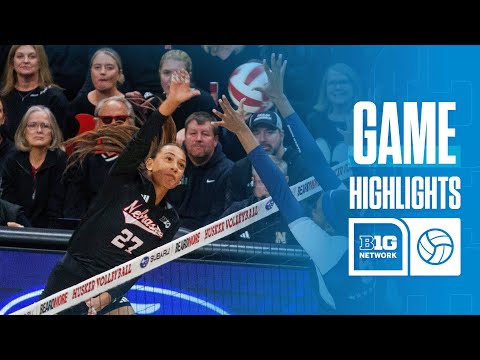 Penn State at Nebraska | Highlights | Big Ten Volleyball | 11/28/2025