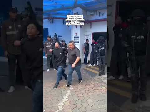 Ecuador TV hijacking: Journalist says cameraman was shot during attack
