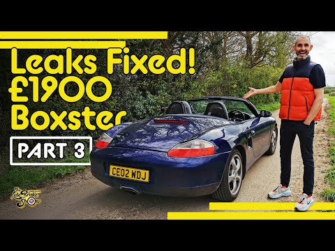 Britain's Cheapest Boxster Project part 3 // Repairing the Roof mechanism