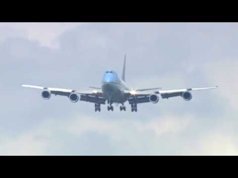 WATCH: The Most Impressive Air Force One Landing You'll Ever See