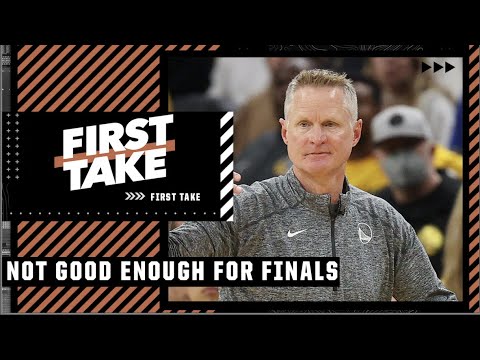 Stephen A. to Steve Kerr: What you're doing AIN'T good enough! | First Take video clip