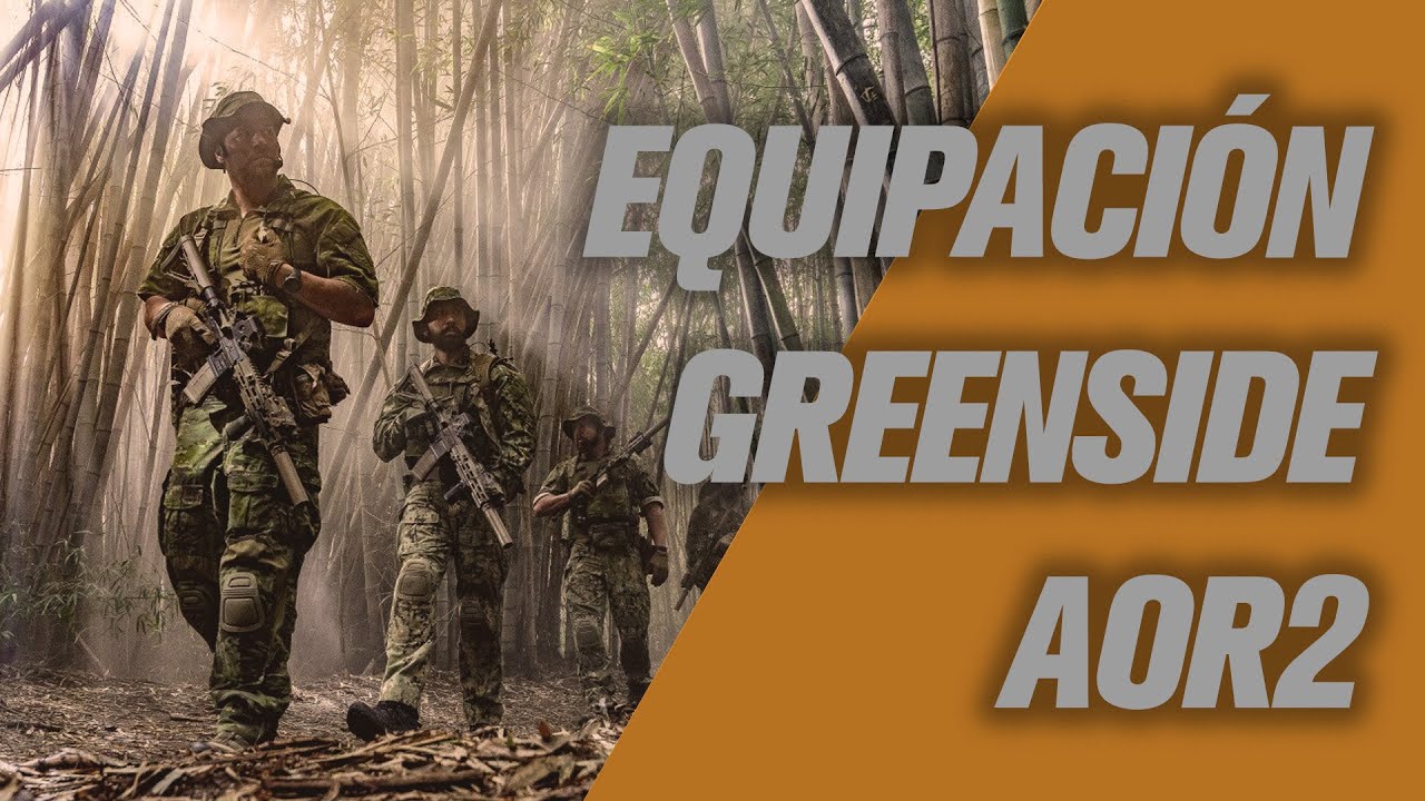 EQUIPACIÓN GREENSIDE DE AIRSOFT PARA JUGAR UNA PACHANGA DE DOMINGO EN BOSQUE