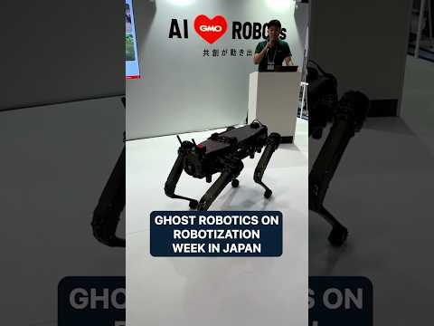 Ghost Robotics on Robotization Week in Japan | New Technology ...