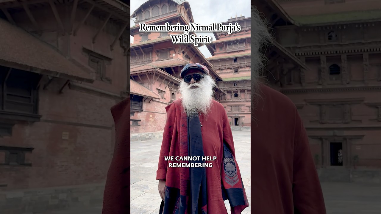 Sadhguru’s Tribute To Nirmal Purja