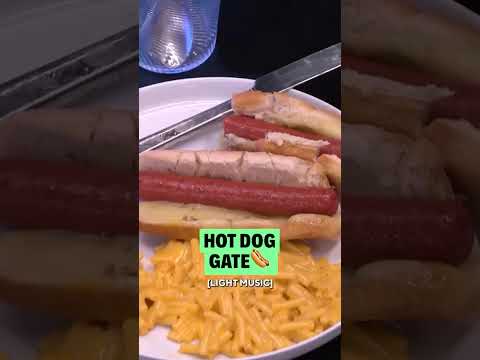 Who took a bite of Devens' hot dog?! 🌭 🔎 #BB28 #BigBrother