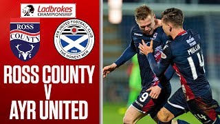 Ross County 3-2 Ayr United | Hat-Trick for Hero Billy McKay! | Ladbrokes Championship