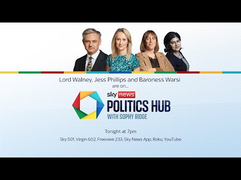 Watch Politics Hub with Sophy Ridge: Plan to compensate infected blood victims announced