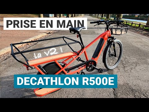 Vélocargo électrique Decathlon : on a testé la version 2.0 !