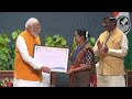 ​​PM Modi Felicitates Women At Sashakt Nari-Viksit Bharat Programme In Delhi  - 01:17 min - News - Video