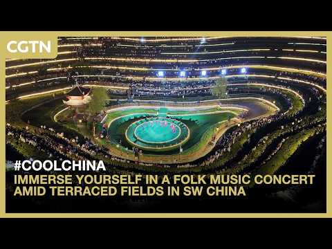 Immerse yourself in a folk music concert amid terraced fields in SW China