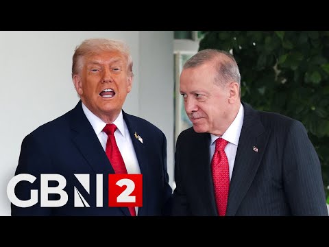 Donald Trump and Turkish President Erdogan speak to press at the White House