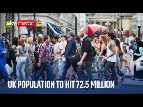 UK population to reach 72.5 million by 2032