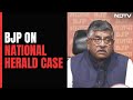 Congress Does Business Illegally: Ravi Shankar Prasad