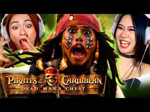 Foreign Girls React | Pirates of the Caribbean: Dead Man's Chest | First Time Watch