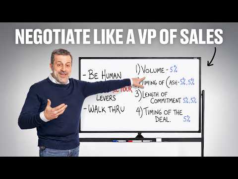 Negotiation Masterclass: 32 Minutes of Proven Negotiation Tactics (B2B Sales)
