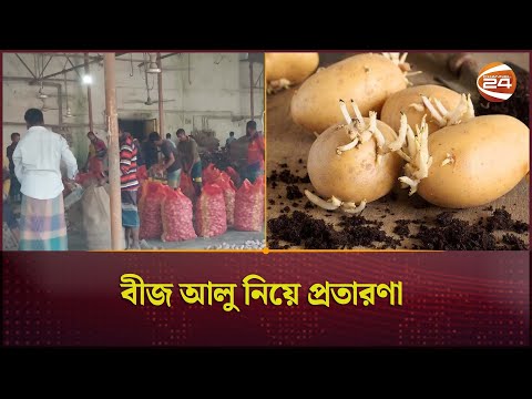 উৎপাদনে শীর্ষে থাকলেও জয়পুরহাটে নেই কোনো বীজ আলু হিমাগার | Channel24  |