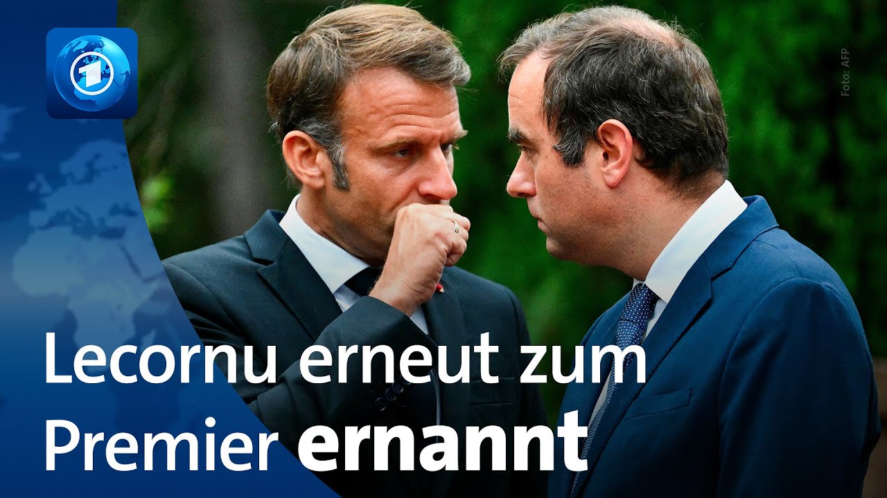 Nach Rücktritt: Lecornu erneut zum französischen Premierminister ernannt
