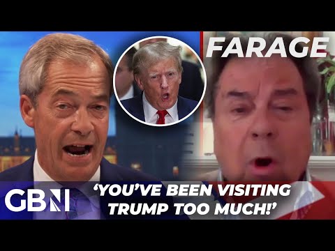 Nigel Farage HITS BACK at accusation of PARROTING Trump's talking points on immigration