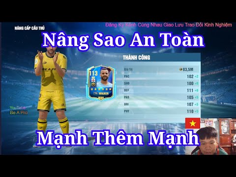 ⭐ Nâng Sao An Toàn Không Lo Bay Cầu Thủ 🔒 | Bí Kíp Hiếm Có Be A Pro Football ⚽