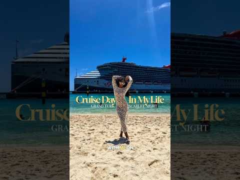 Spend a say with me on a Cruise🚢 ⚓️  🏝️ 🍹🌊 🌅💃🏽