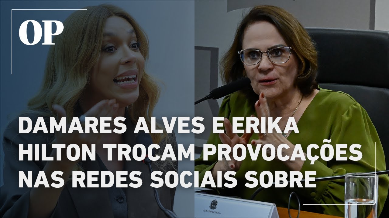 Damares Alves e Erika Hilton trocam provocações sobre PEC da Blindagem nas redes sociais