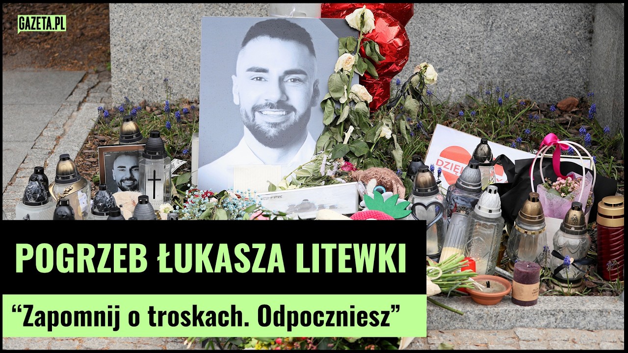 Pogrzeb Łukasza Litewki. Poruszające pożegnanie