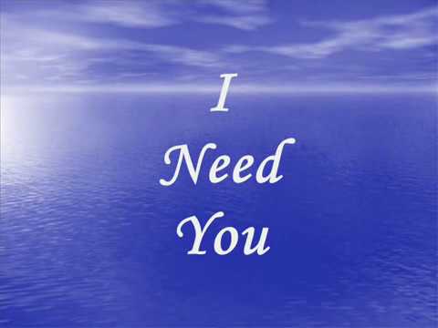 LeAnn Rimes I Need You Lyrics *on screen above & in description below*