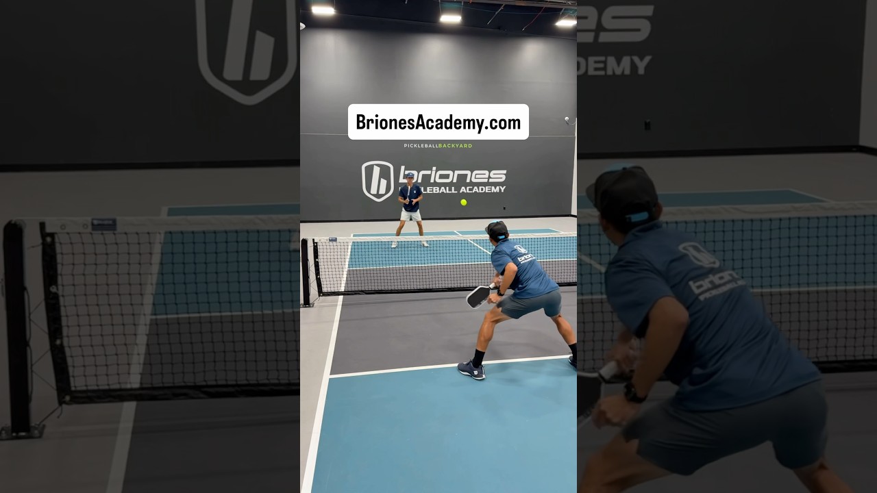 Doing some drilling with Coach Sammy at the Briones Pickleball Academy! Grand Opening August 30th!
