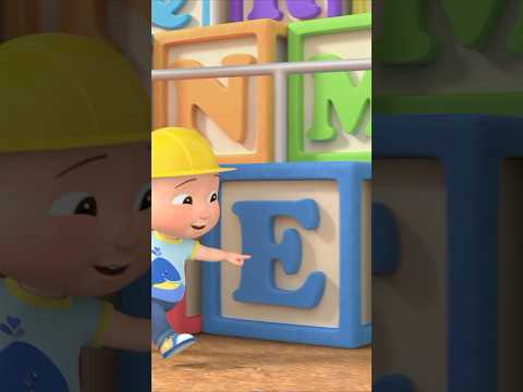 Learn the ABC's with Giant Rainbow Blocks! CoComelon Lane #shorts #netflix