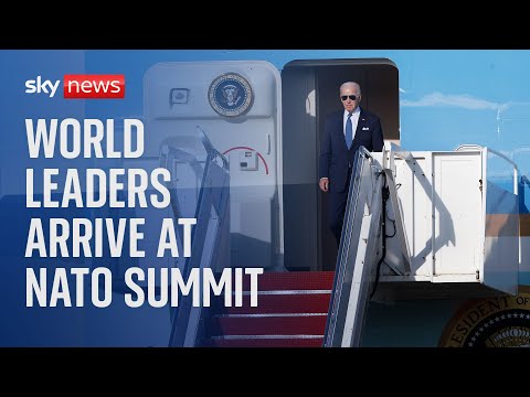 Watch live: World leaders arrive at NATO Summit