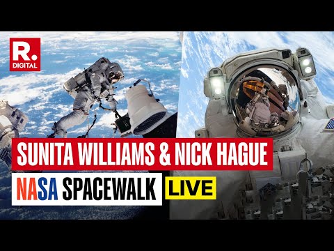 Sunita Williams & Nick Hague's Historic Spacewalk LIVE: Visuals From International Space Station