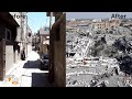 Gazas Devastating Destruction: Shocking Drone Footage Reveals Before and After Israeli Bombings