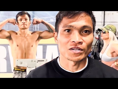 Jerwin Ancajas vs Ruben Dario Casero • FULL WEIGH-IN & FINAL WORDS on RESCHEDULED Pacquiao Fight